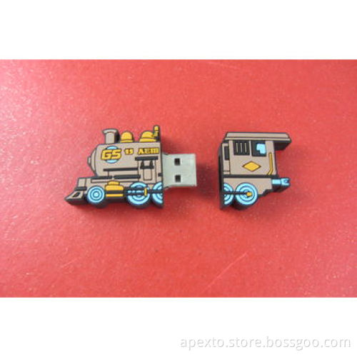 OEM USB flash drives made of PVC material, 2GB and 4GB capacity, comes with plug-and-play function